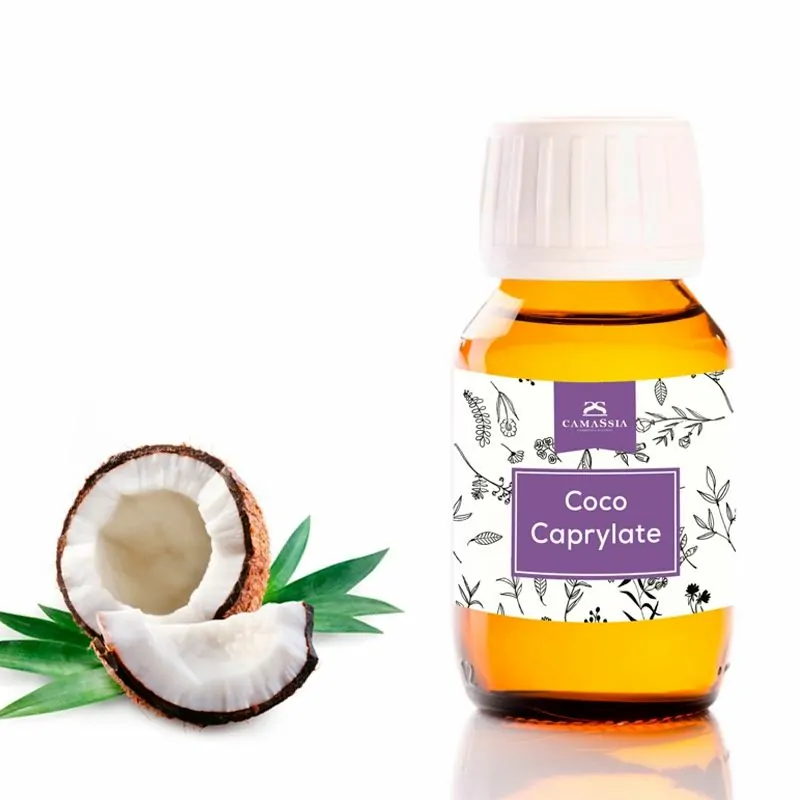 Camassia Coco Caprylate | Aceites vegetales | Emoliente natural aprobado por COSMOS y certificado RSPO