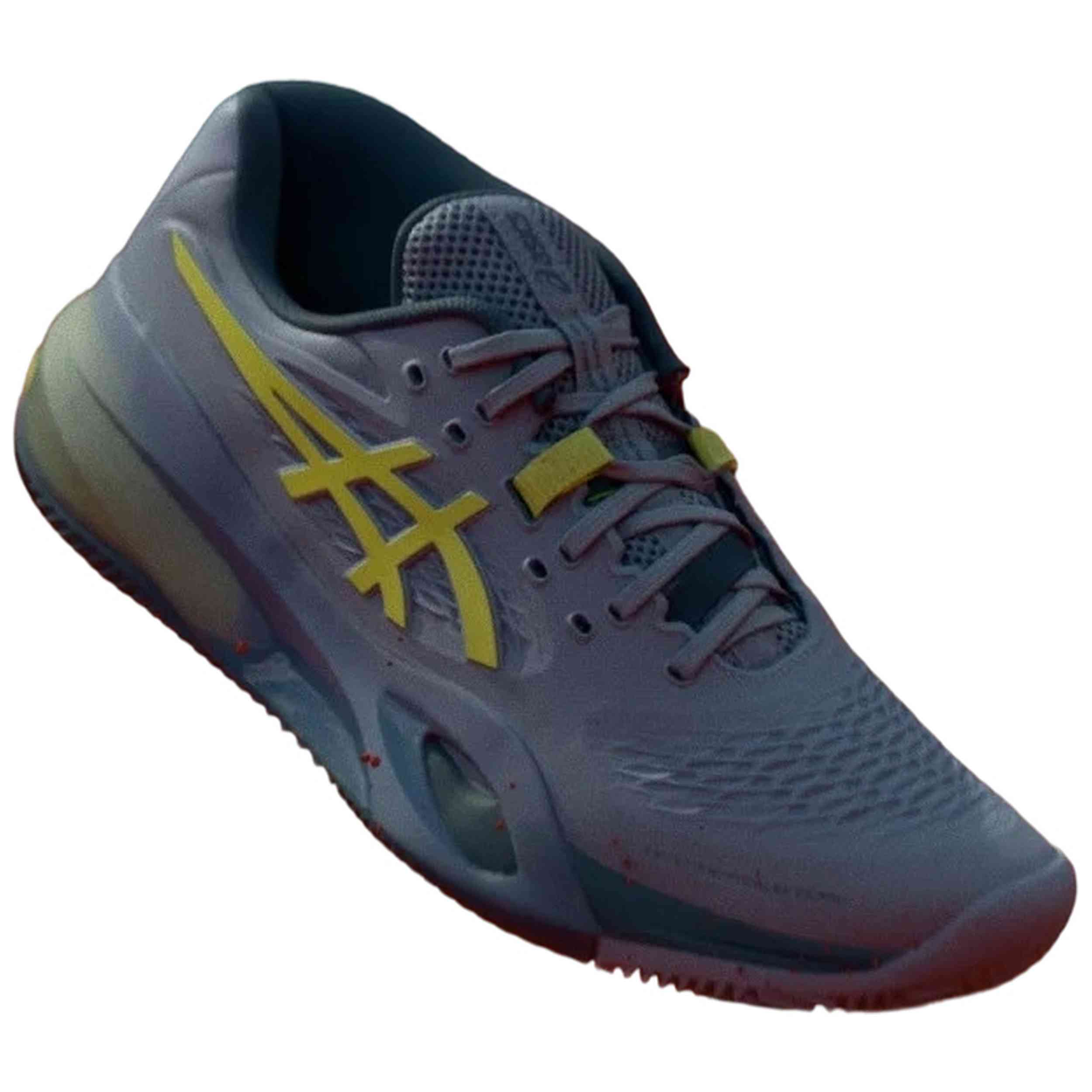 Zapatillas Gel-Resolution X Clay Asics en color Azul Grisaceo