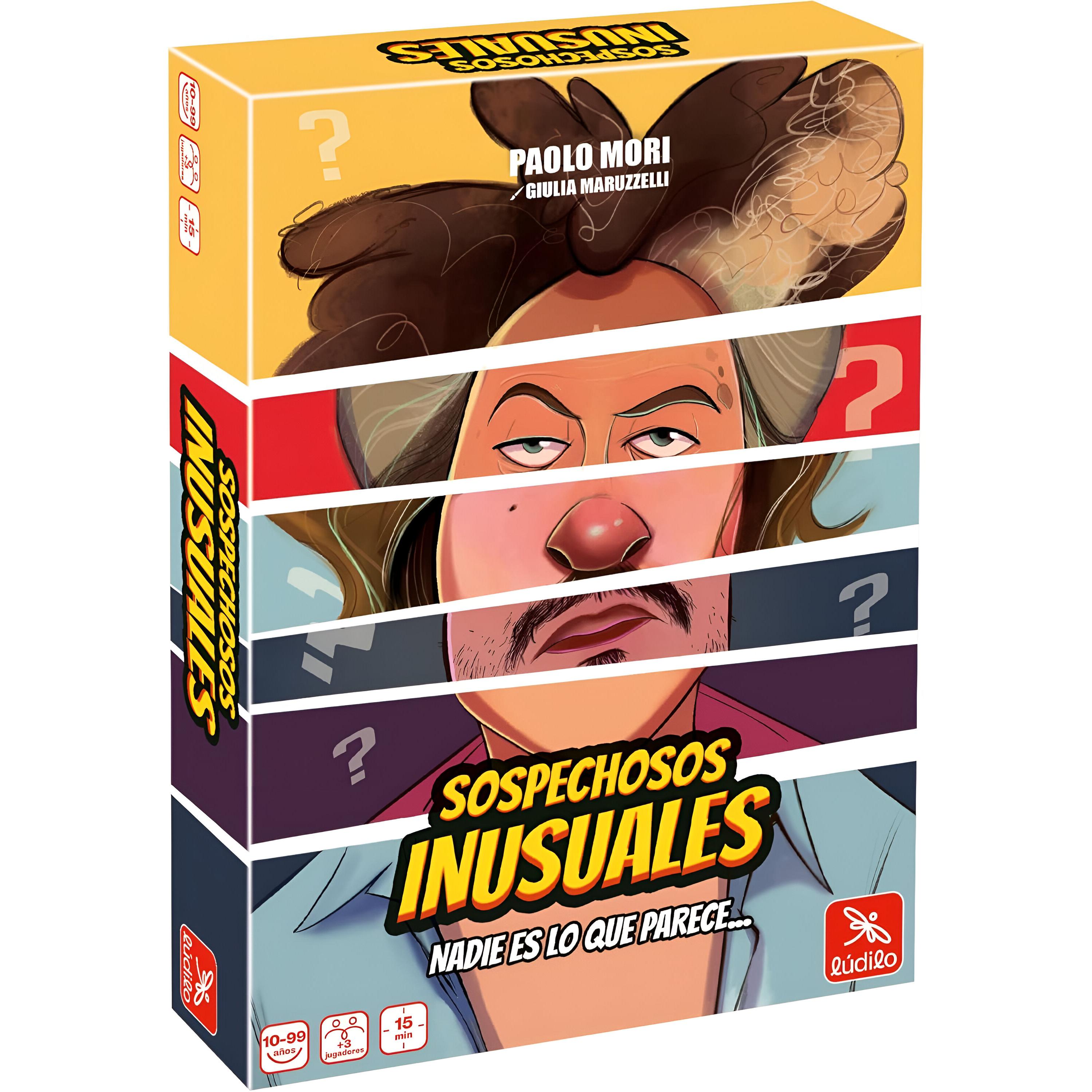 Ludilo - Sospechosos Inusuales | Juegos De Mesa Niños 10 Años | Regalo Niño 10 Años O Más | Juegos De Cartas para Adultos Y Niños | Juego Mesa 10 Años O Más