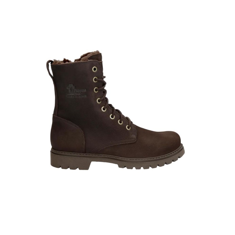 Botines Planos Mujer Panama Jack Frisia Marron