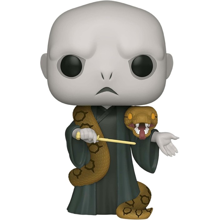 Figura Funko Pop! Harry Potter Lord Voldemort con Nagini Modelo 109 | 48037 Gigante 25cms -  Original - Figuras Miniaturas Coleccionables Para Exhibición - Idea De Regalo - Mercancía Oficial - Juguetes Pa