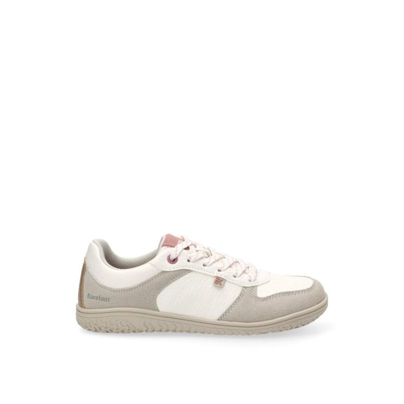 Zapatillas Respetuoso/barefoot Etika - Mujer - Suela Plana - Modelo 50228 - Color Blanco