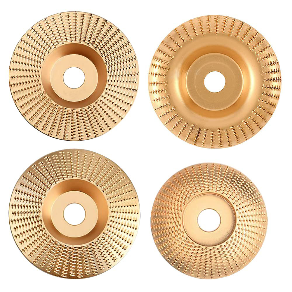 CA Discos de amoladora de madera de carburo de tungsteno Direct Power SARL de 4 piezas para dar forma, amolar y cortar - Compatibles conmigo