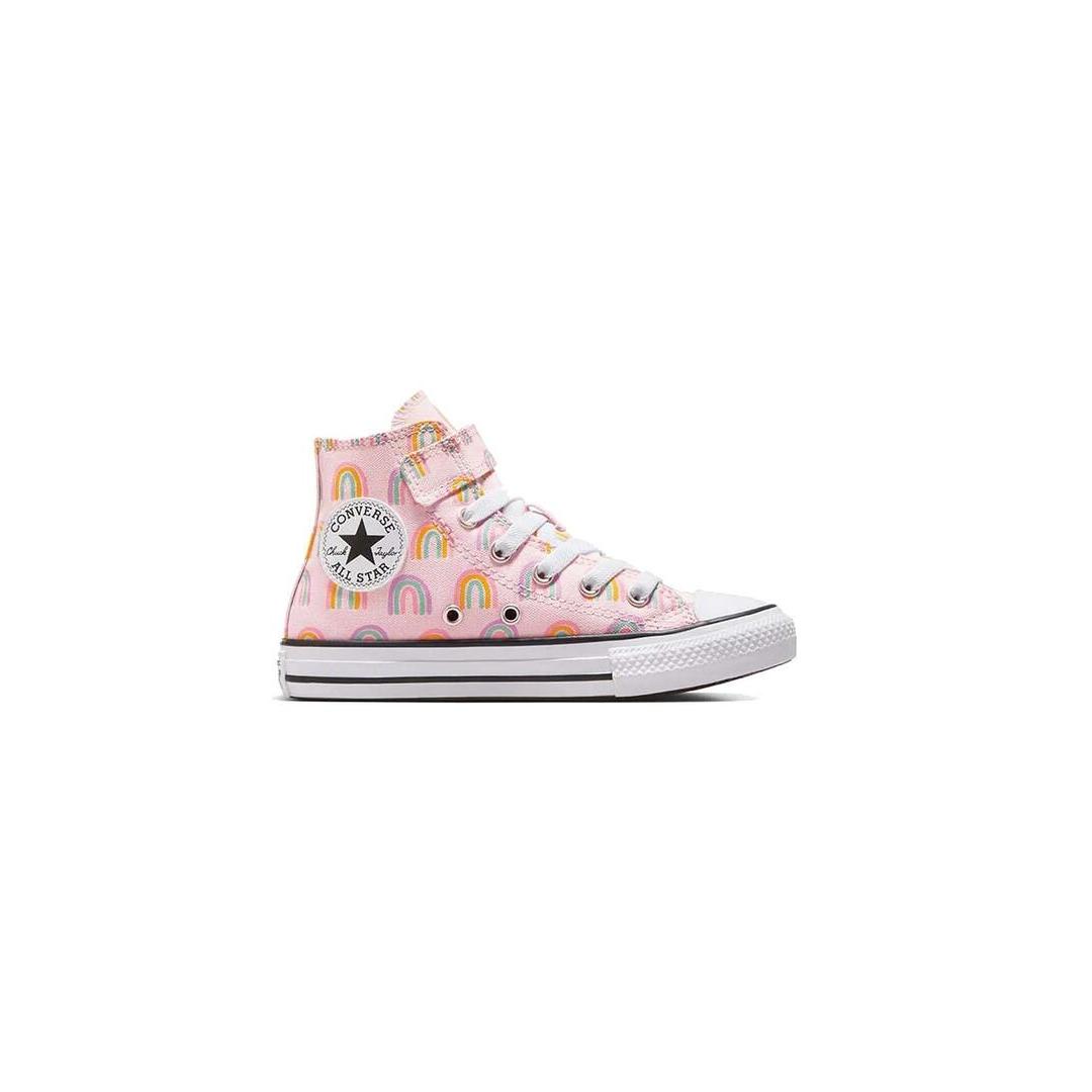 Zapatilla Baby Converse Ctas Easy-On Rosa Arcoiris