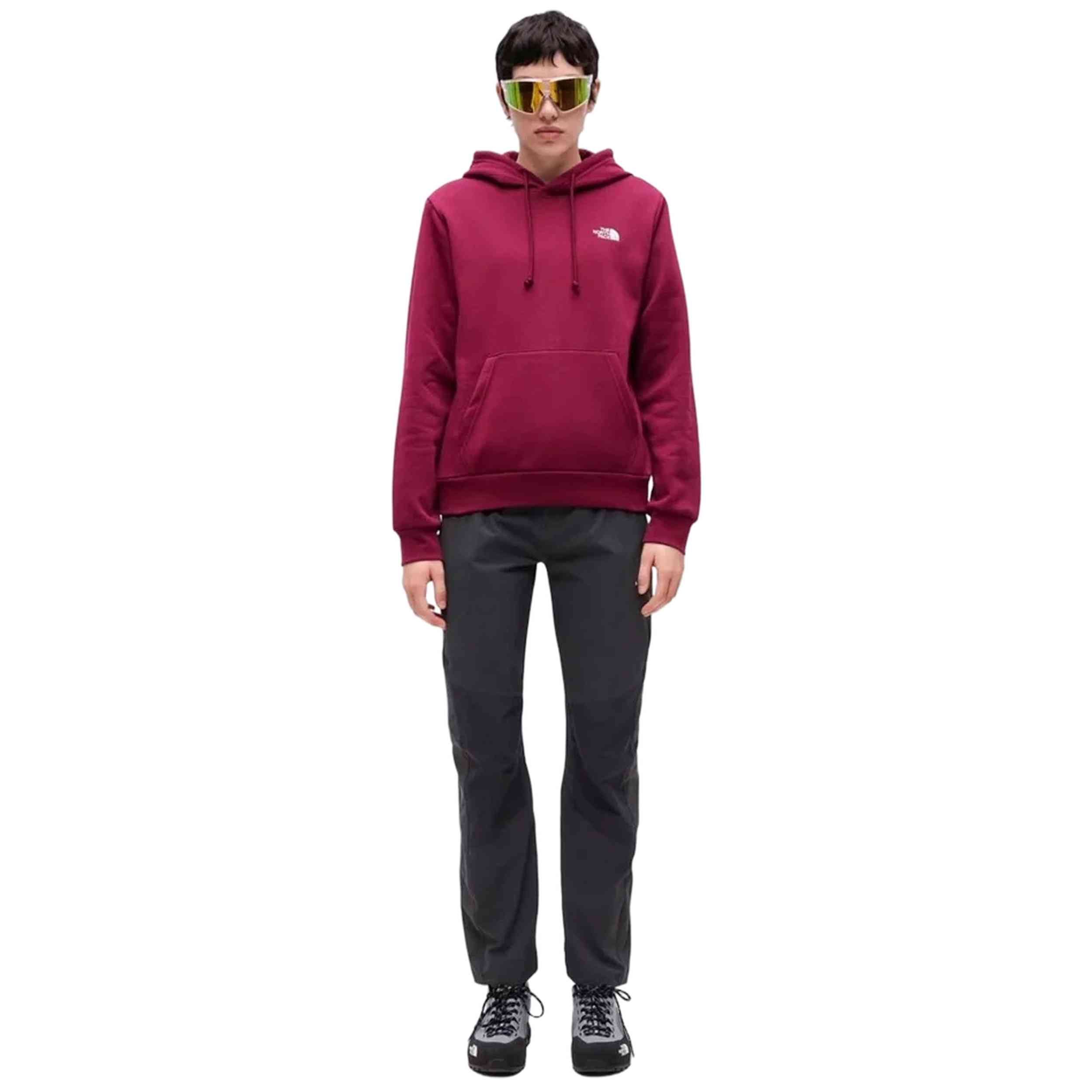 Textil The North Face modelo W Evolution Simple Dome Regular Hoodie en color Rojo