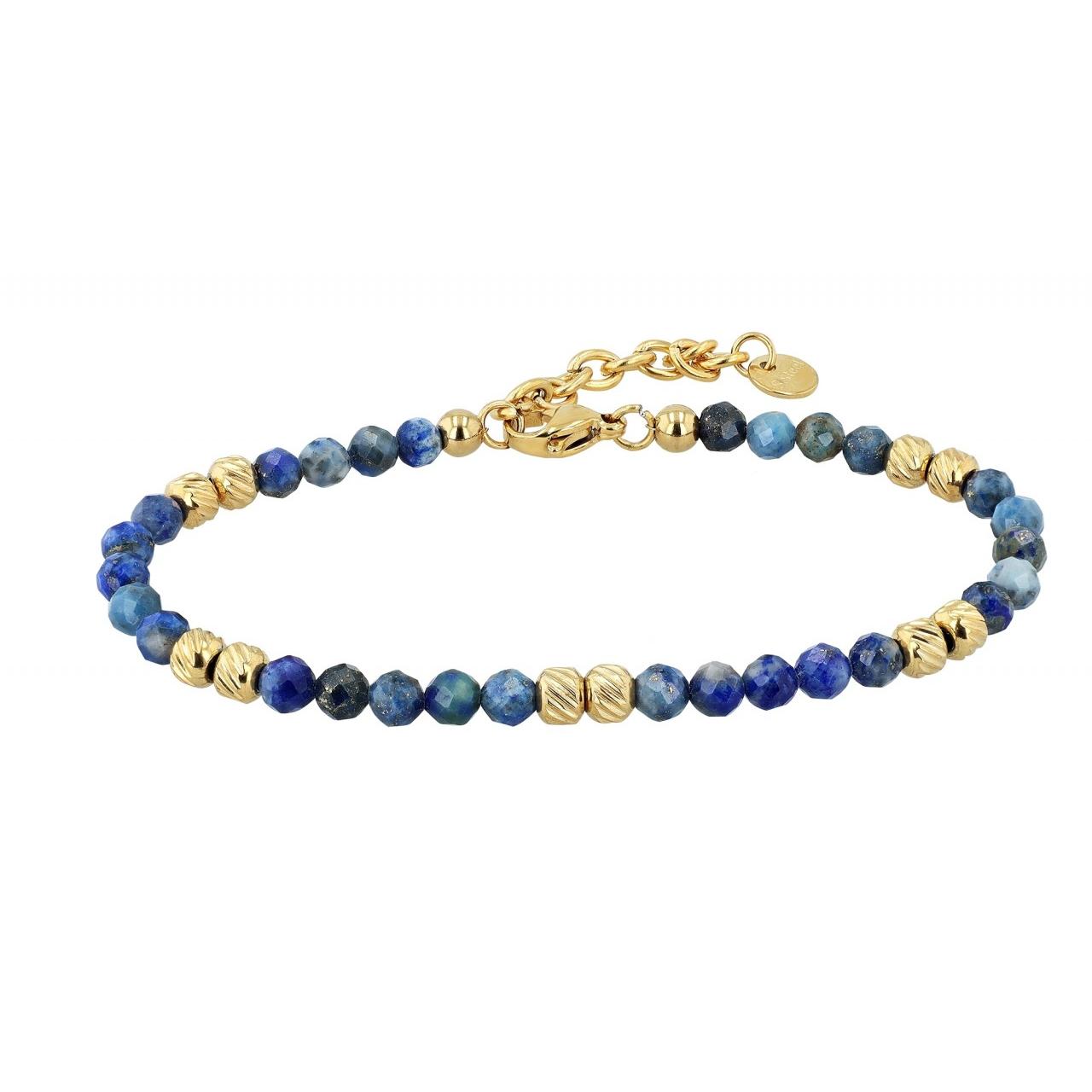 Akzent® Pulsera "Willow" em Aço Inoxidável e Pedras Naturais - 0646