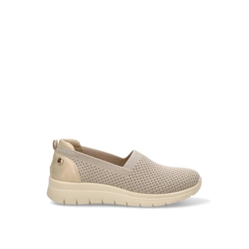 Bailarina Amarpies - Mujer - Suela Plana - Modelo Amd30034 - Color Beige