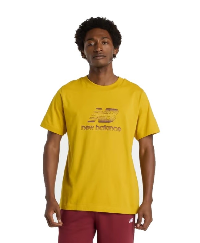 Camiseta NEW BALANCE SE SPEK LOGO TEE MT53502 BQG Amarillo