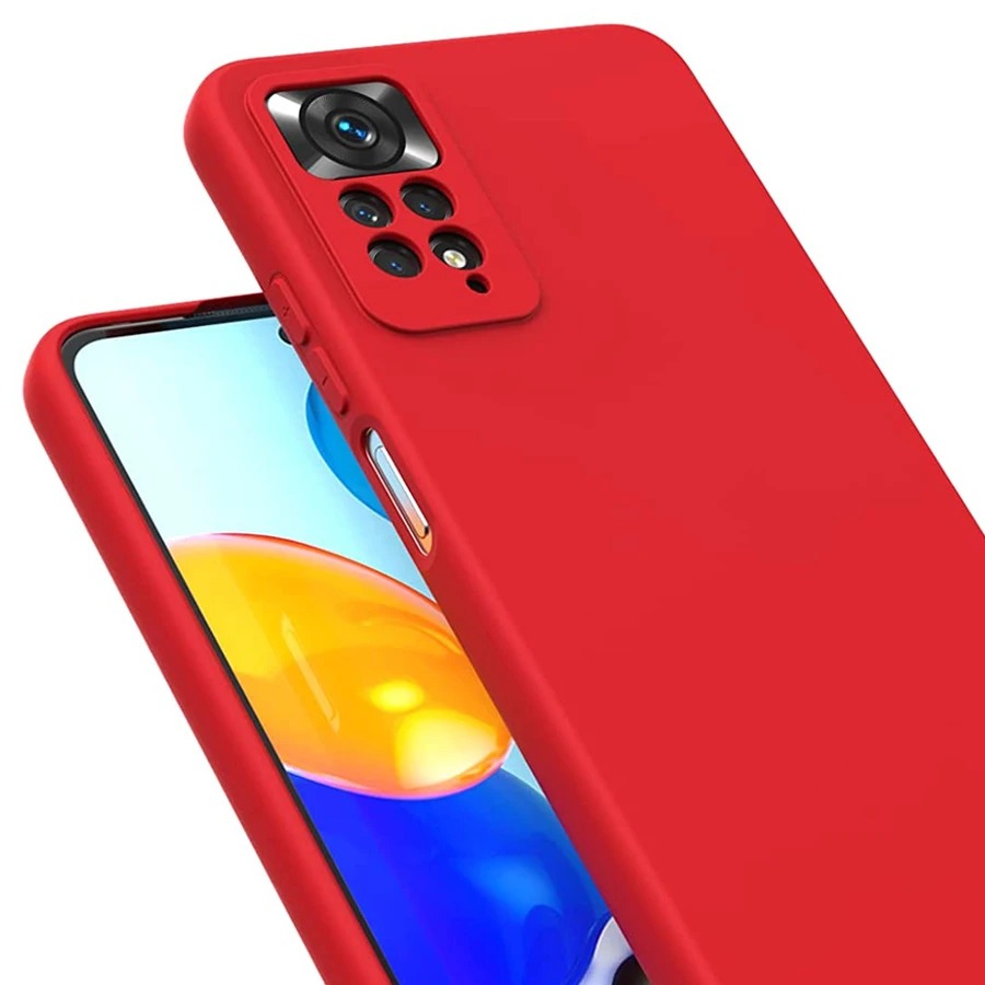 Funda Para Xiaomi Redmi Note 10 10S Pro 5G 11 11S 11T 4G 12 12X Silicona Líquida Flexible Microfibra Suave Forro Protector Cubre Camara Varios Colores Negro Rojo Violeta Verde Oscuro Agua Envío Desde España