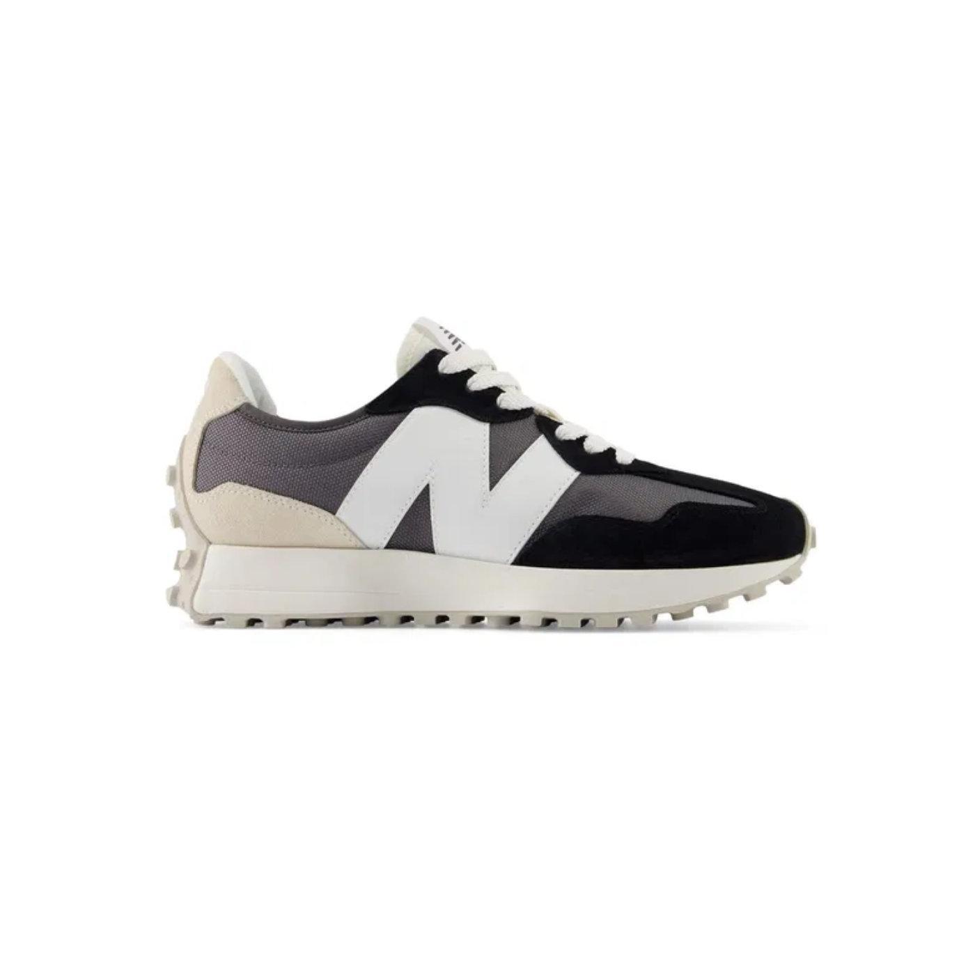 Zapatillas New Balance 327 Negra y Gris para Hombre