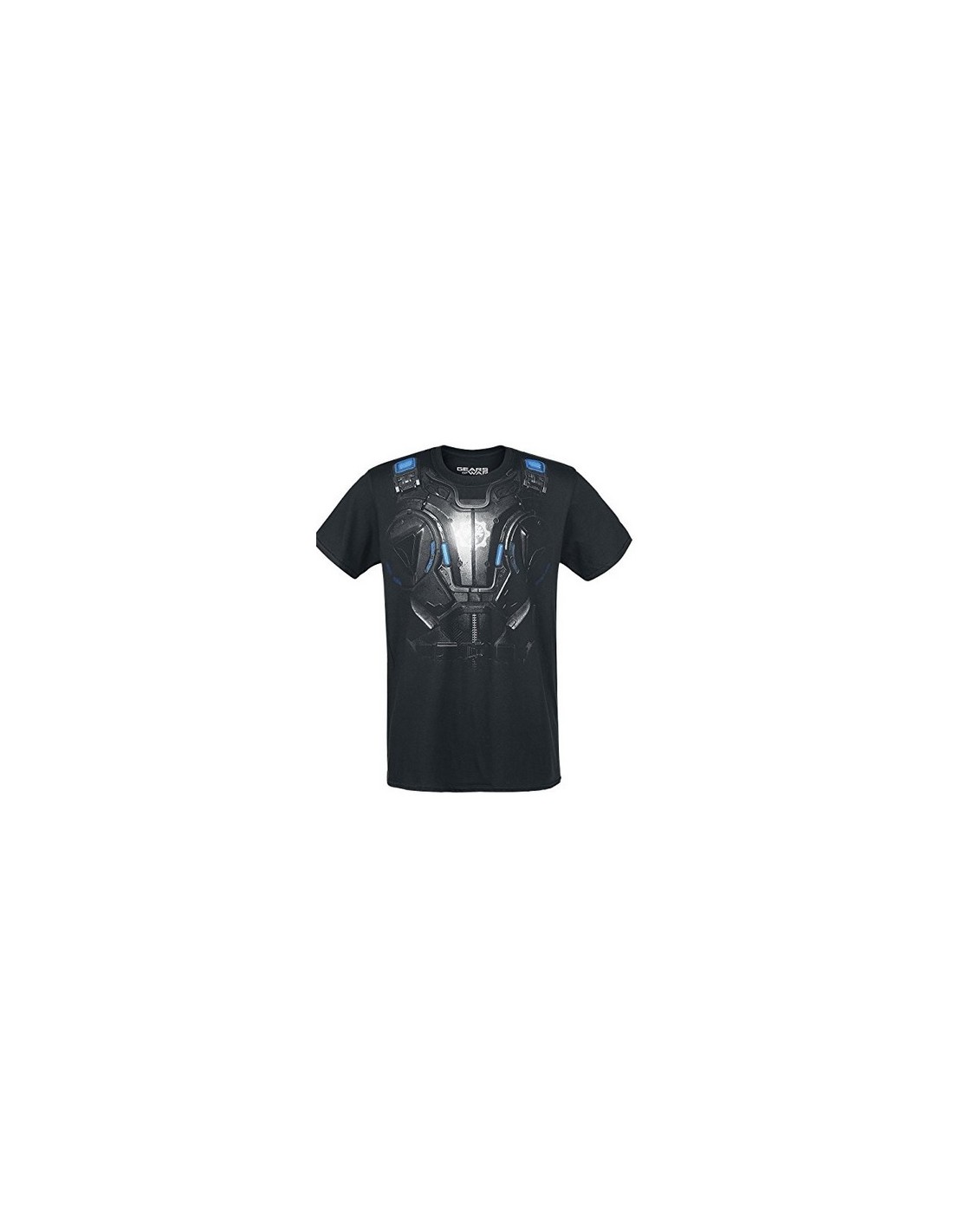 Camiseta Negra Gears of War 4 Armor Talla XL