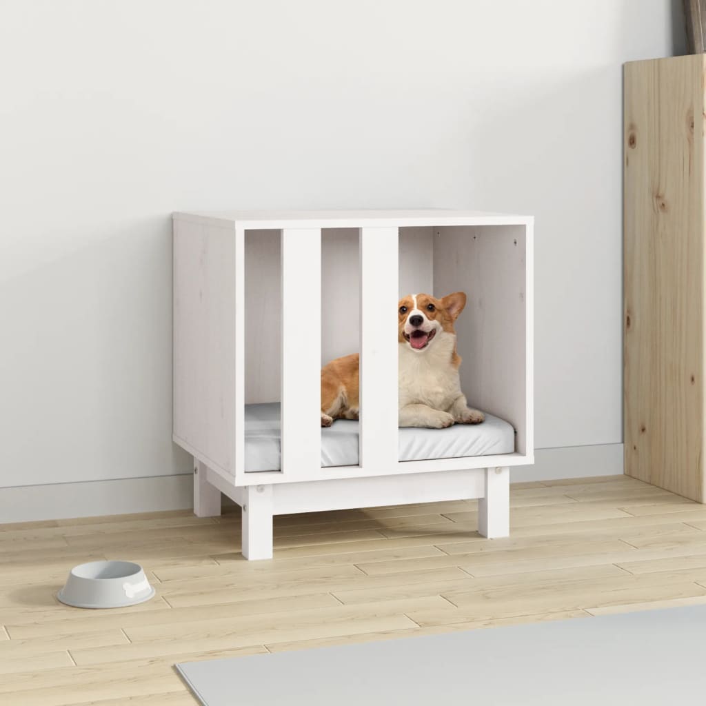 vidaXL Caseta para Perros Casa Animal Doméstico Color Marrón miel,  Natural,  Blanco y mas