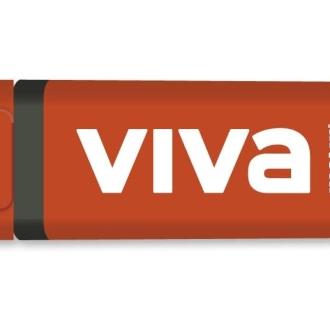 Molin viva marcador fluorescente - trazo entre 1 y 5mm - tinta con base de agua - color rojo (10 uds)