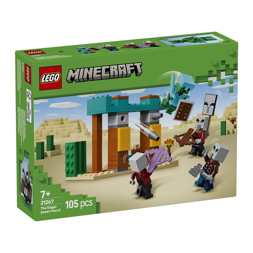Lego Minecraft La Patrulla del Desierto de los Maldeanos Lego minecraft LEGO