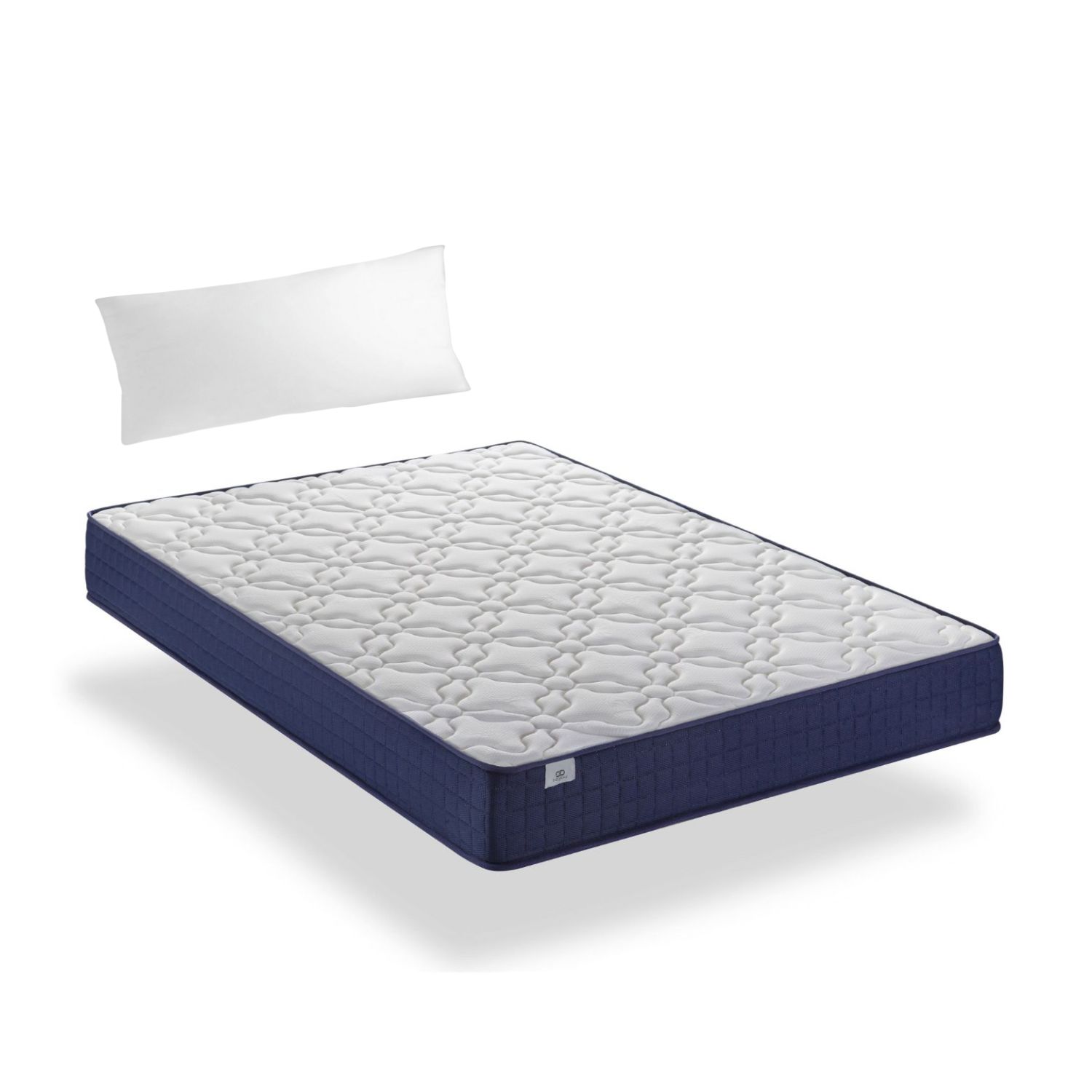 Fusionhome - Pack Colchón Viscoelástico Visco Essential + Almohada 100% Fibra de Regalo - Fabricado en España - Cama 90cm, 105cm, 135cm y 150cm