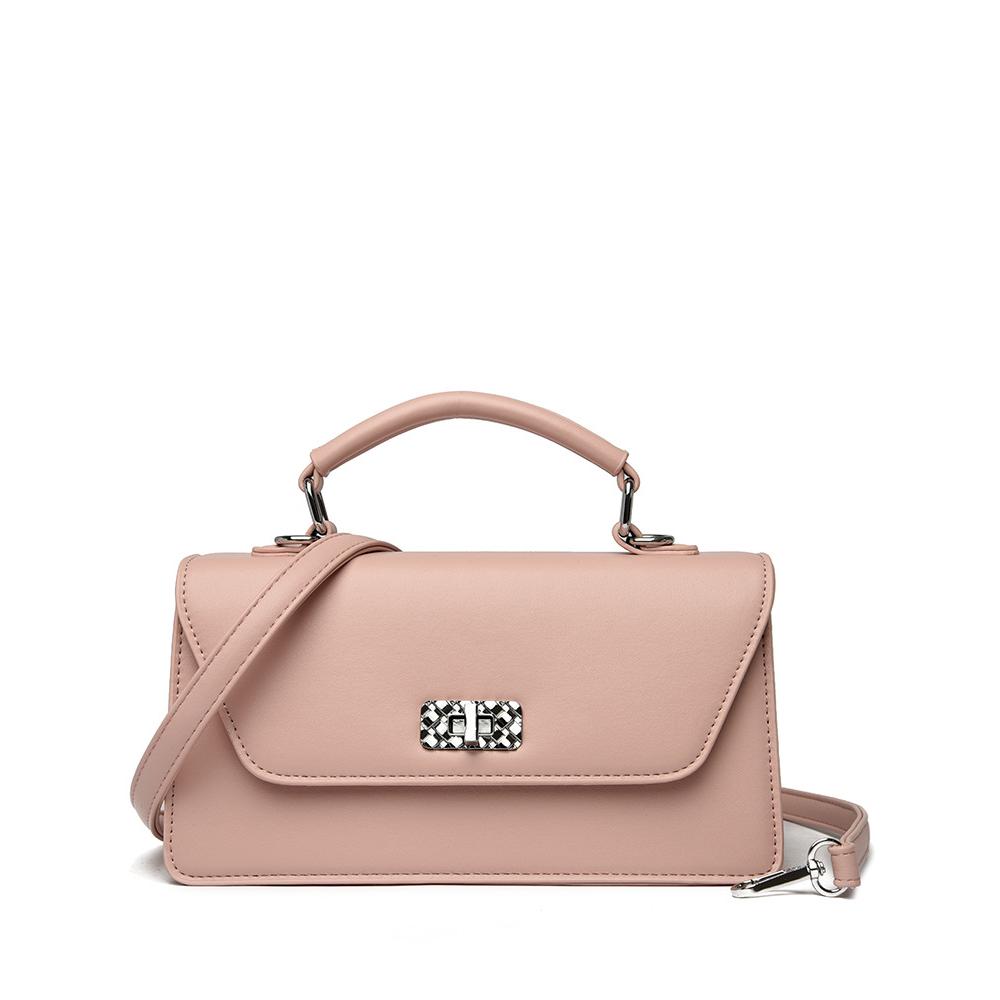 Bolso bandolera para mujer con asa superior, bolso bandolera compacto, bolso con correa para el hombro, adecuado para ocasiones laborales