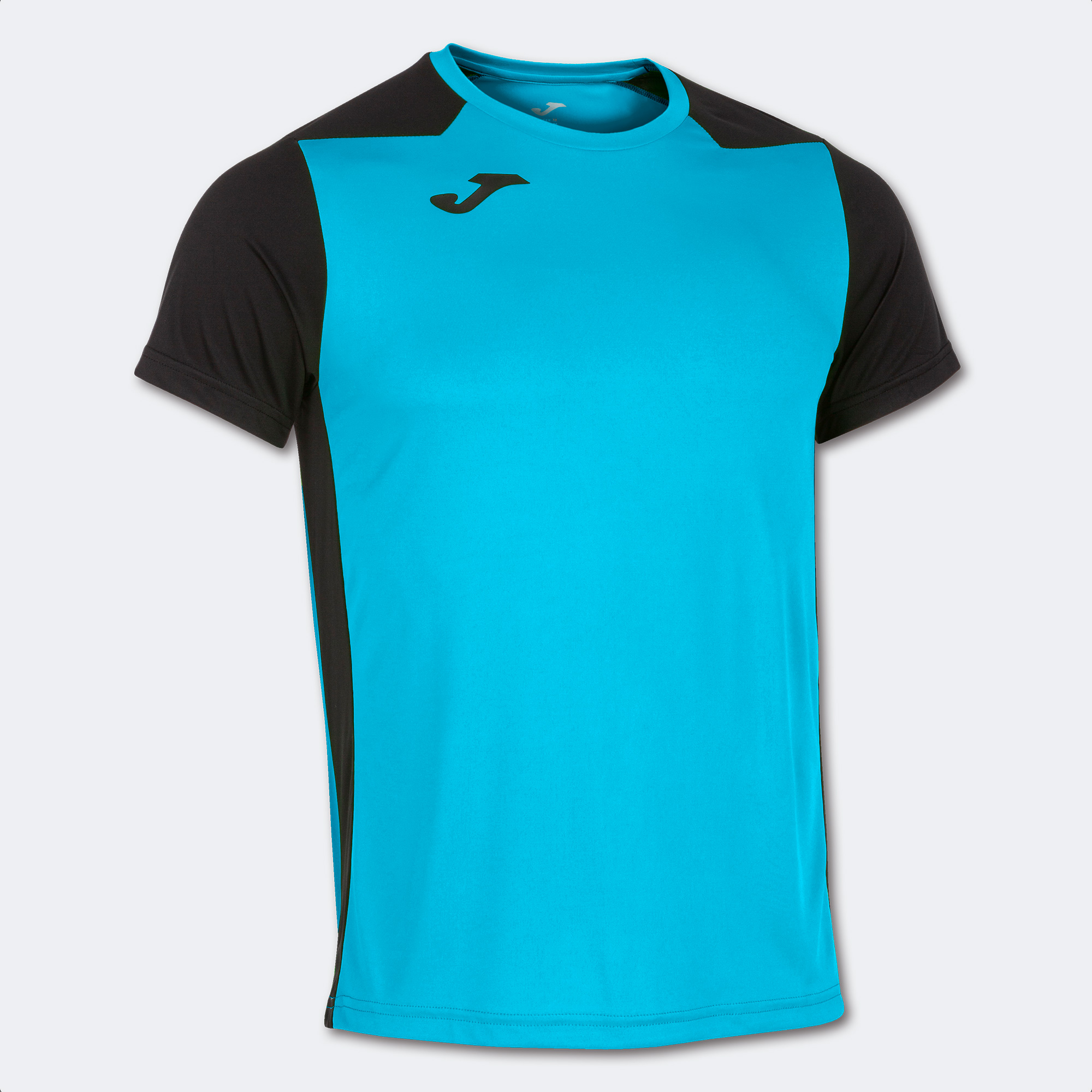 Camiseta M/C Hombre Joma Record II 102223 Turquesa Flúor Marino 013 Transpirable