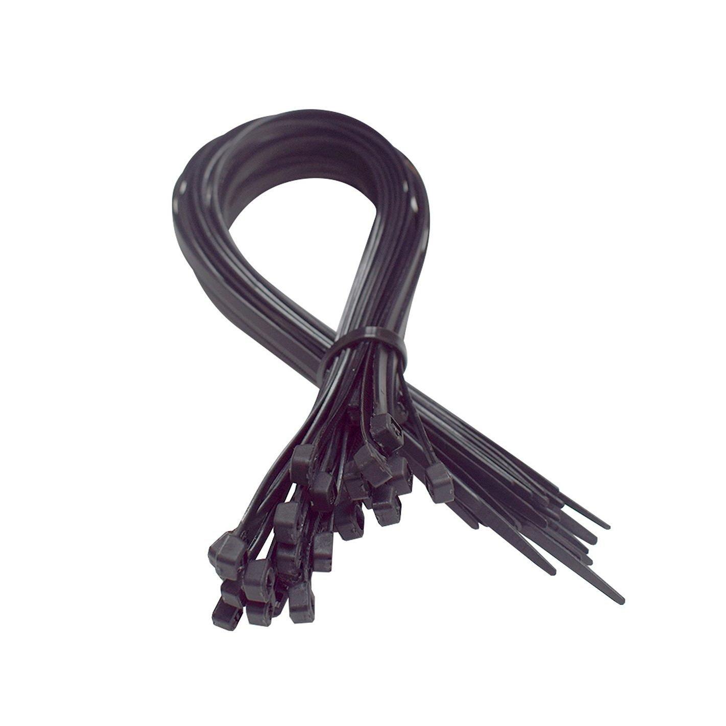 Bolsa de 100 UDS BRIDAS NYLoN 4,8X380MM Color negro