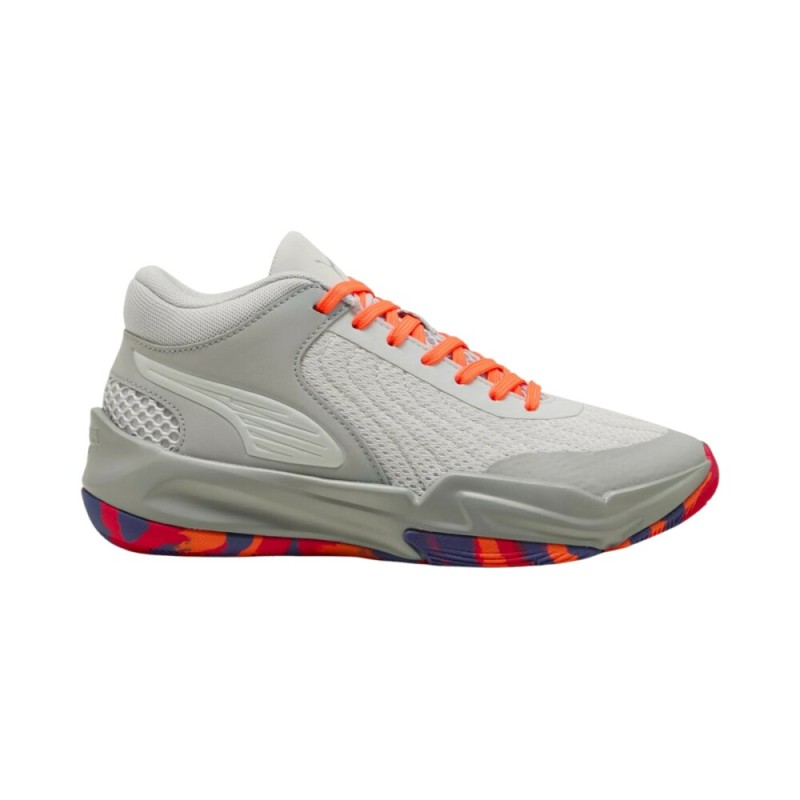 Zapatilla basket gris Puma gris JR
