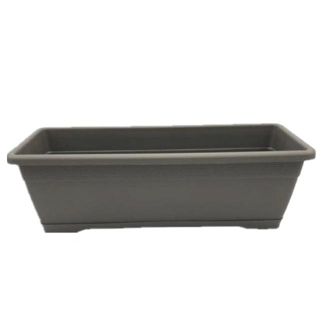 C.A | Macetero Rectangular de Plástico | Modelo VERSILIA | Para Balcón, Jardín y Terraza
