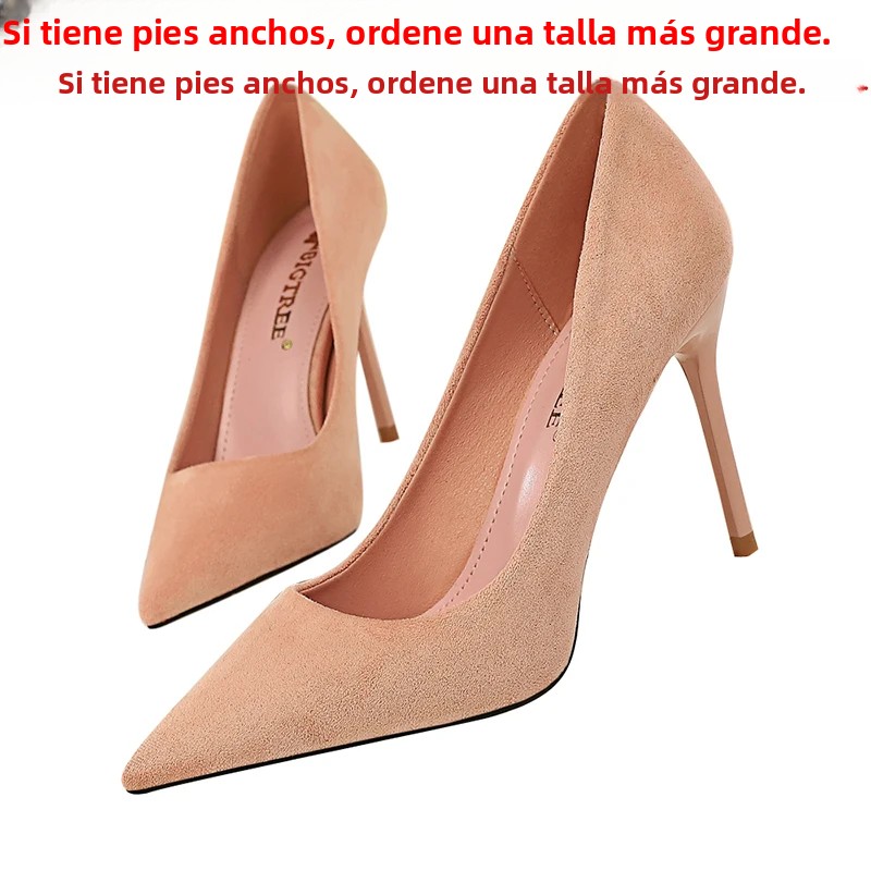 TK Zapatos De Suela Alta Para Mujer En Color Amarillo Naranja De Cuero Sintético Punta De Dedo Elegante Con Tacón De 9cm Para Fiesta Y Cocktail
