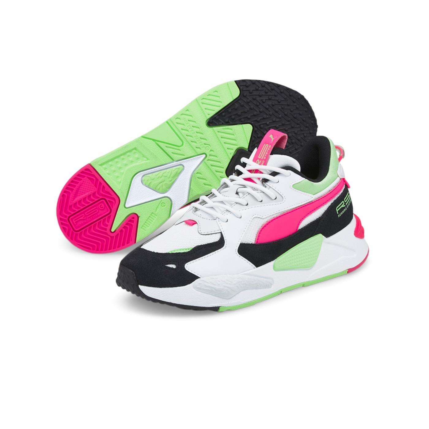 Zapatillas puma rs-z reinvent blanco multicolor de mujer.