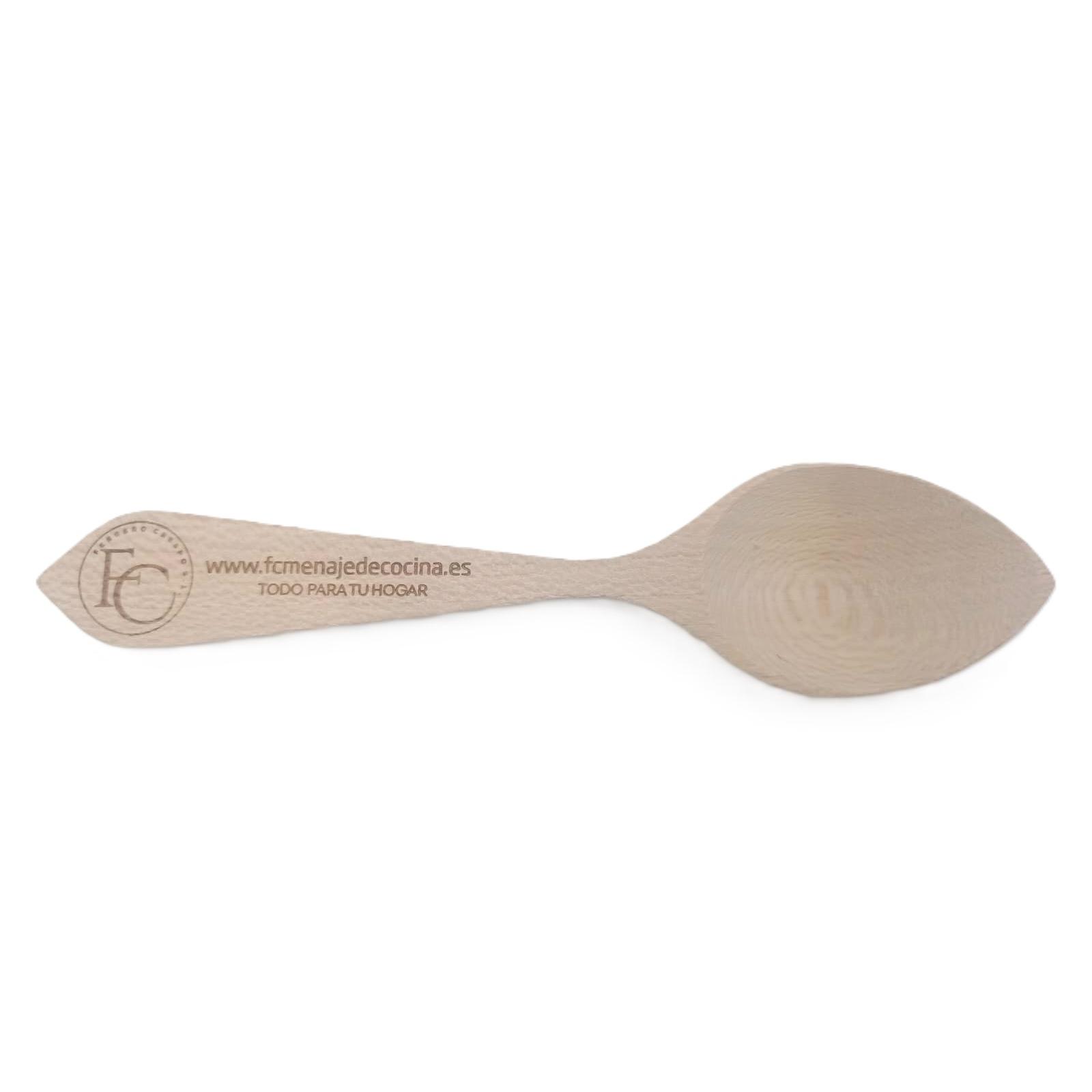 CUCHARA MADERA, TENEDOR O PALETA PARA COCINAR  30 CM  REGALO