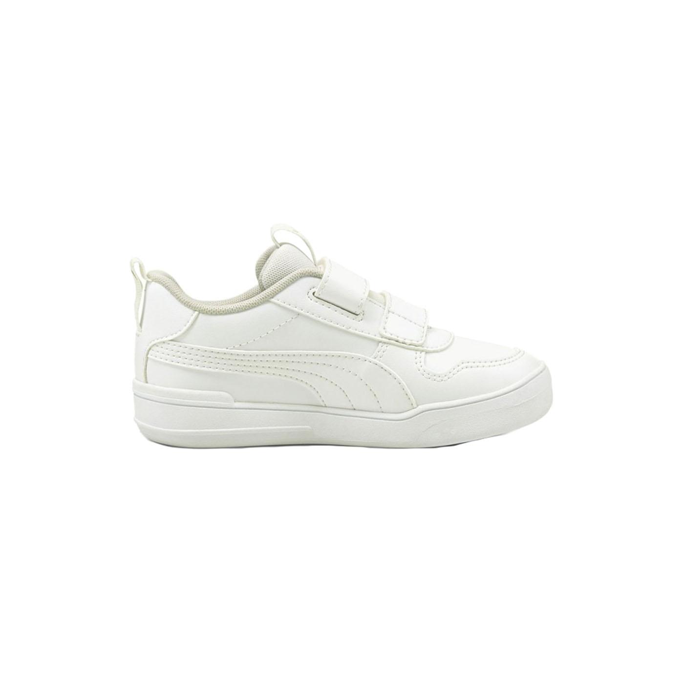 Puma Zapatilla Niñ@ Multiflex Blanco Cuero Sintético Velcro