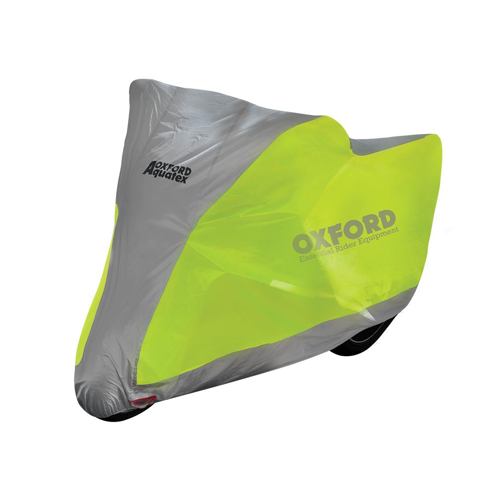 Funda Moto Oxford Aquatex Fluorescente T-xl Gris/amarillo Fluor