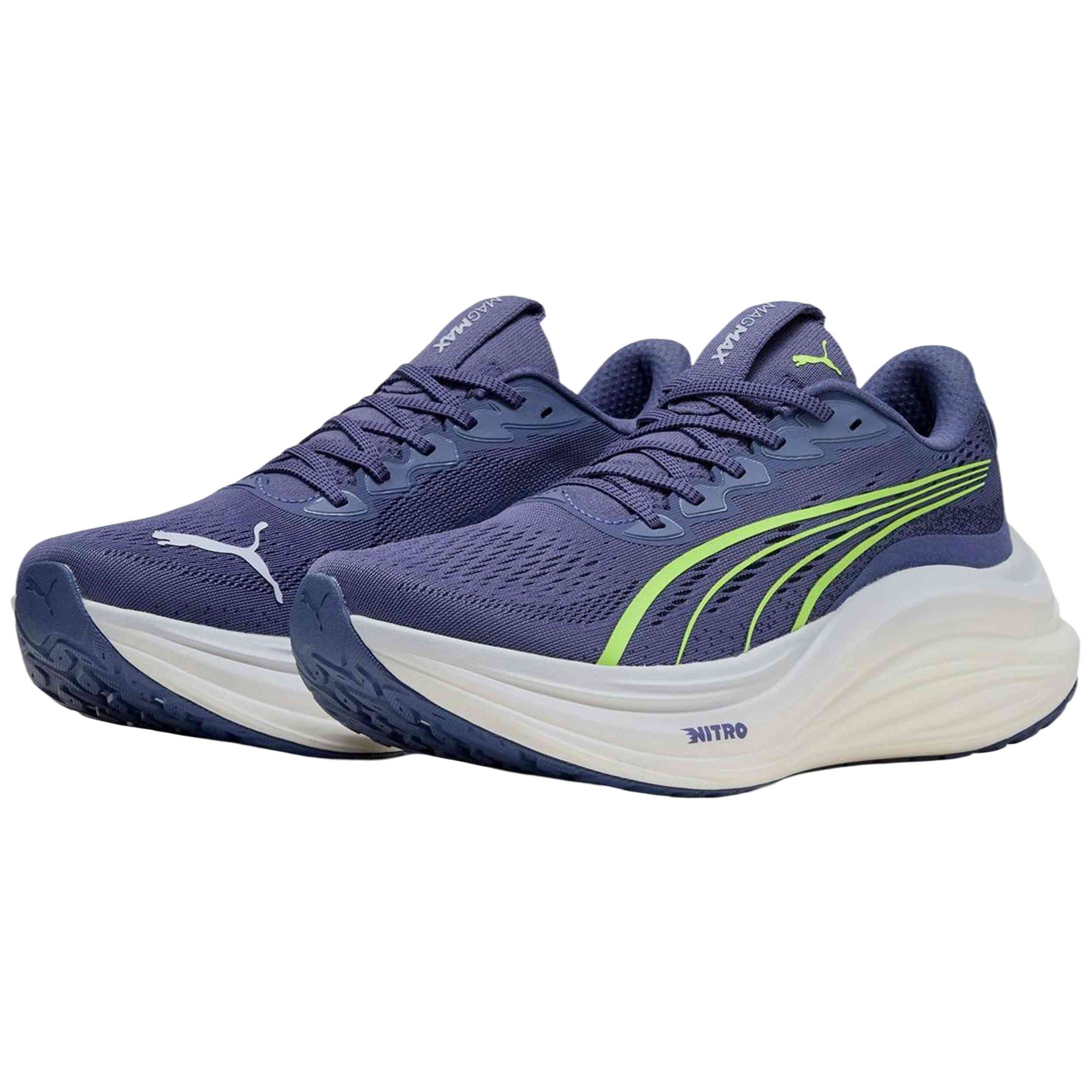 Zapatillas De Running Puma modelo MagMax NITRO "Purple-Peacoat-Green" para hombre y mujer en color Morado
