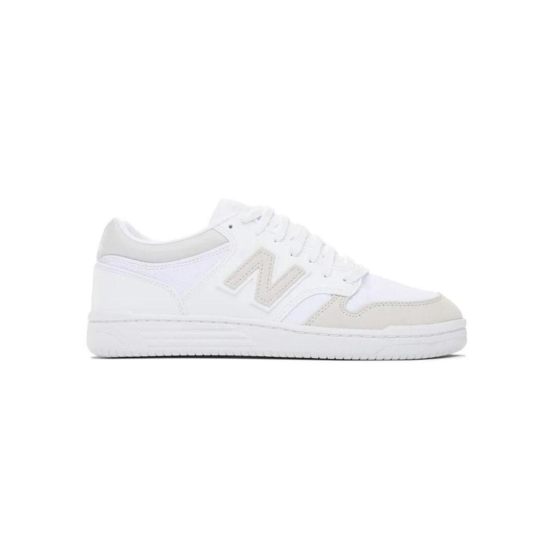 Zapatilla Hombre New Balance 480 Blanca Gris