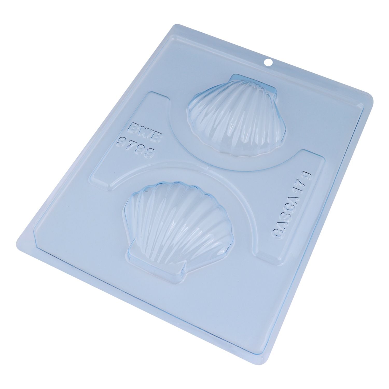 Molde Para Chocolate Bwb - Conchas Marinas (2 Cavidades)