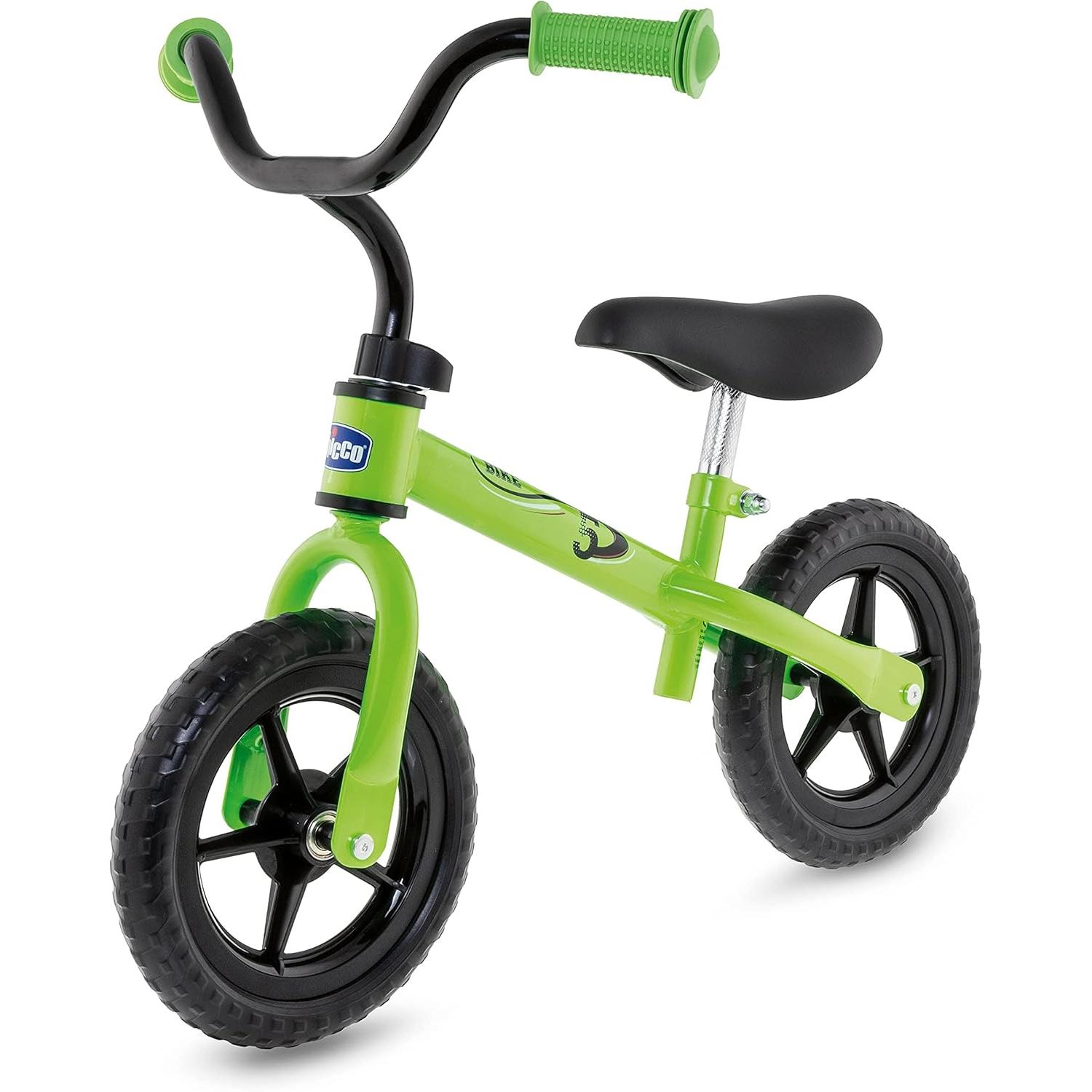 Chicco Chicco First Bike Green Rocket – Bicicleta sin Pedales