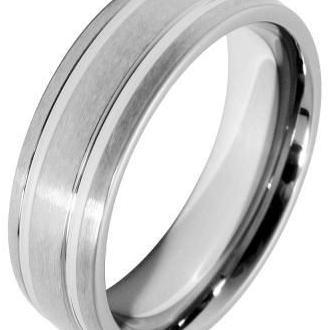 Akzent® Anillo Feminino em Aço Inoxidável - Tam.68 - 0106