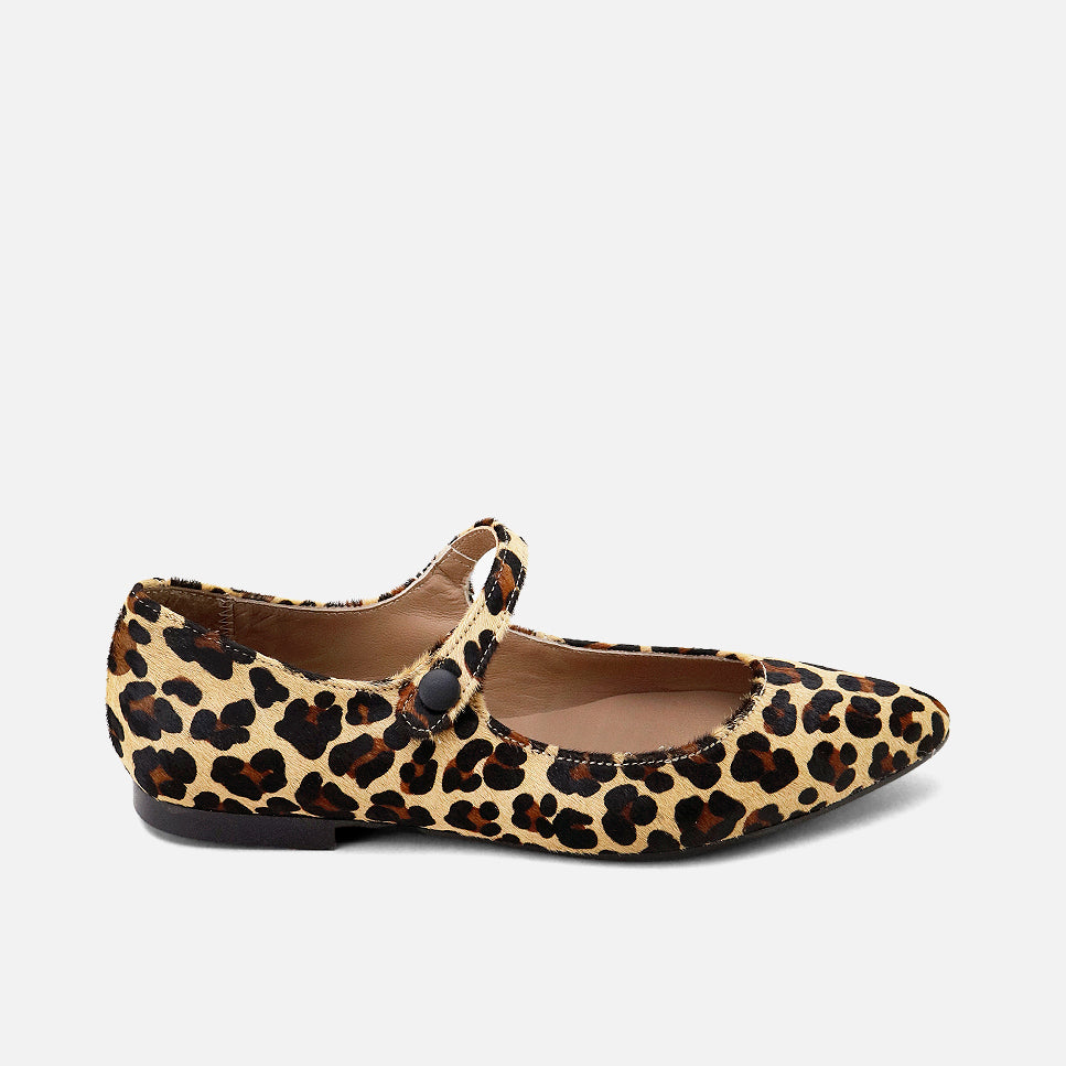 Merceditas afiladas  piel animal print Papanatas | Eli 1957