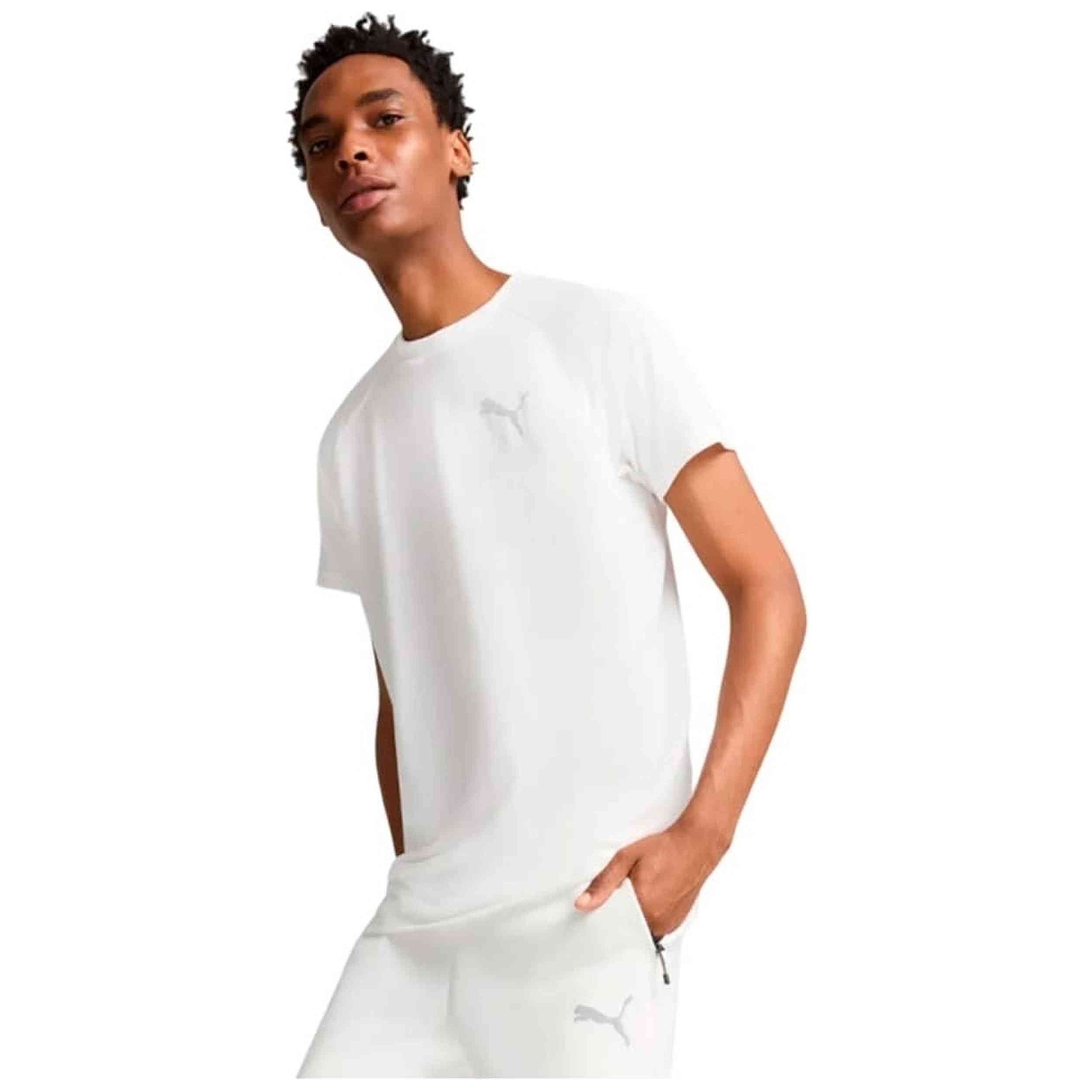 Camiseta De Manga Corta Puma modelo 681697-02 para HOMBRE en color Blanco