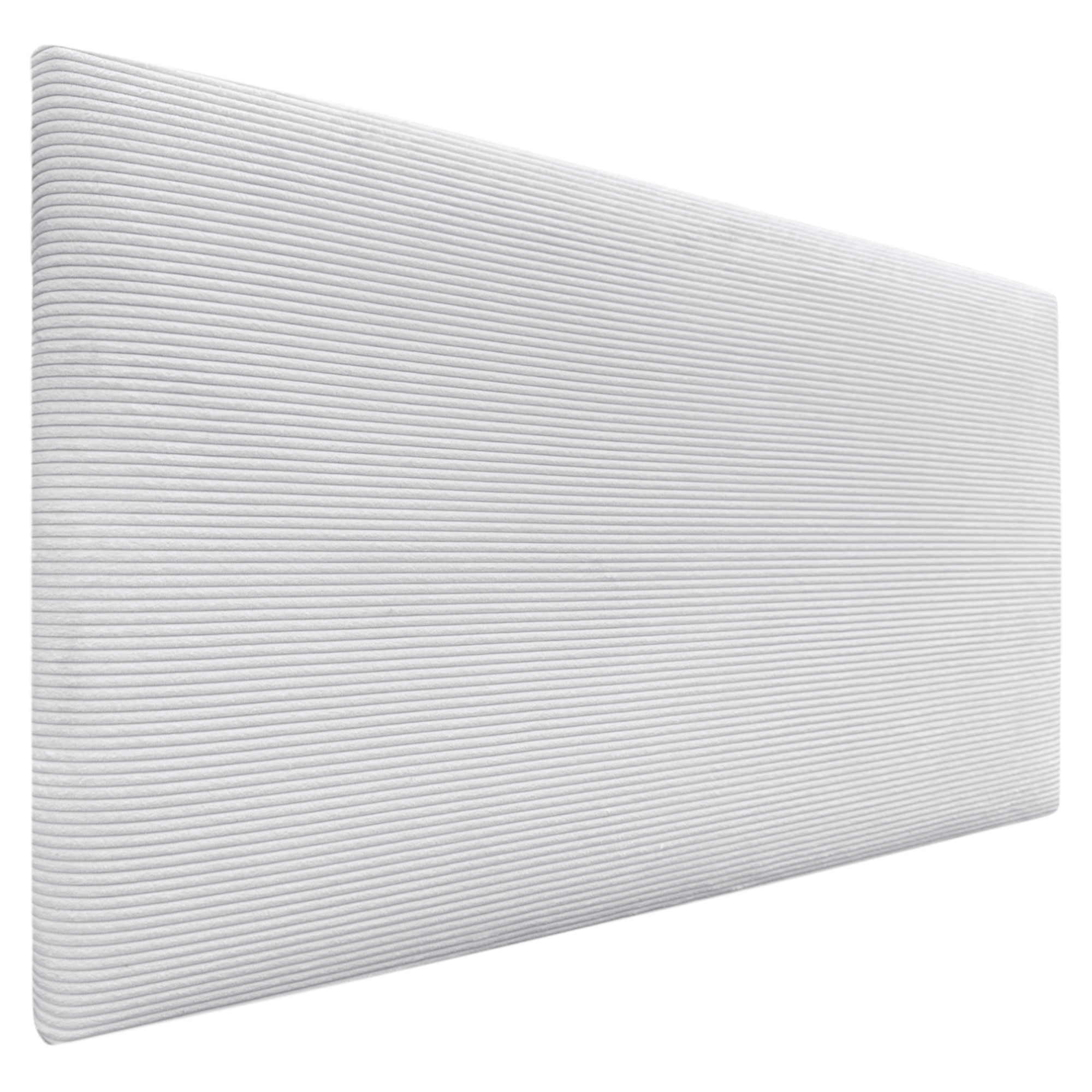 DHOME Cabecero de Pana Liso Alta Gama Moderno 4cm Grosor Cabezal Tapizado Azul