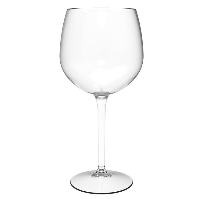 MONOUSO | Copa Durable Tritán Transparente para Gin Tonic 580ml (6 Uds)