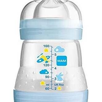 Mam Baby Biberón Anti-Cólico Matt Azul 160Ml