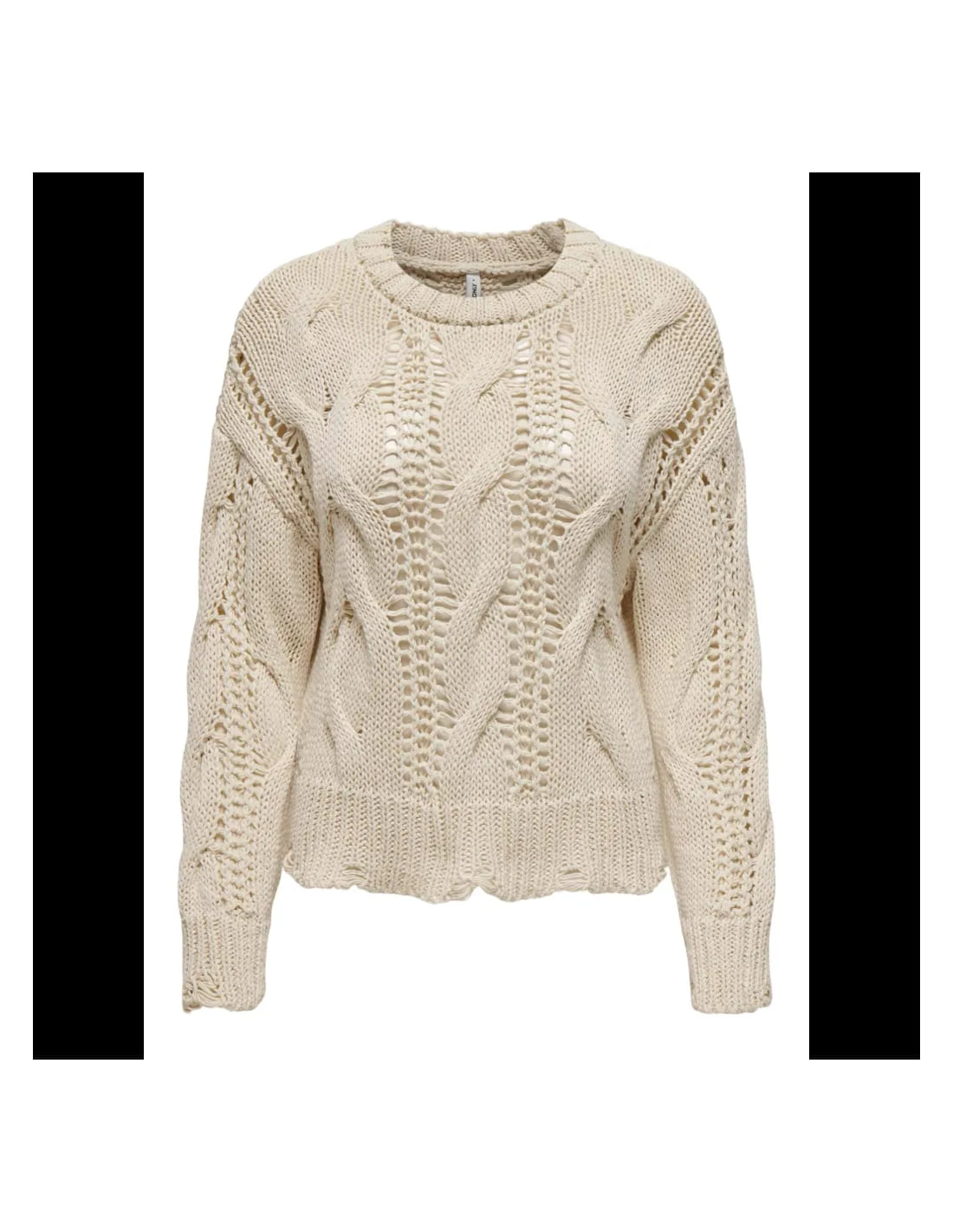 Only mod. 15332107 Jersey corto oversize trenza