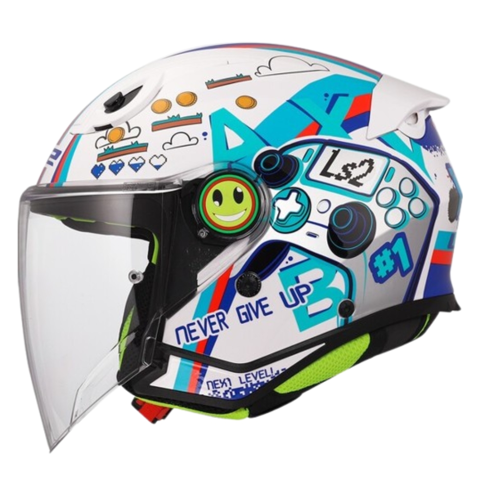 Casco Ls2 Infantil Of622 Funny Ii Next Level   Ce U