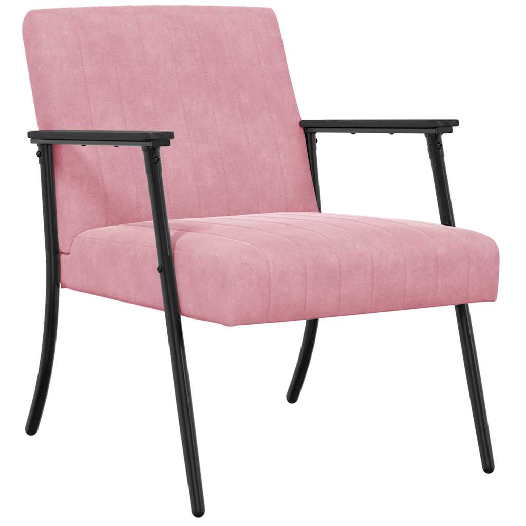 vidaXL sillón 59 x 75 x 78 cm Terciopelo Multicolor