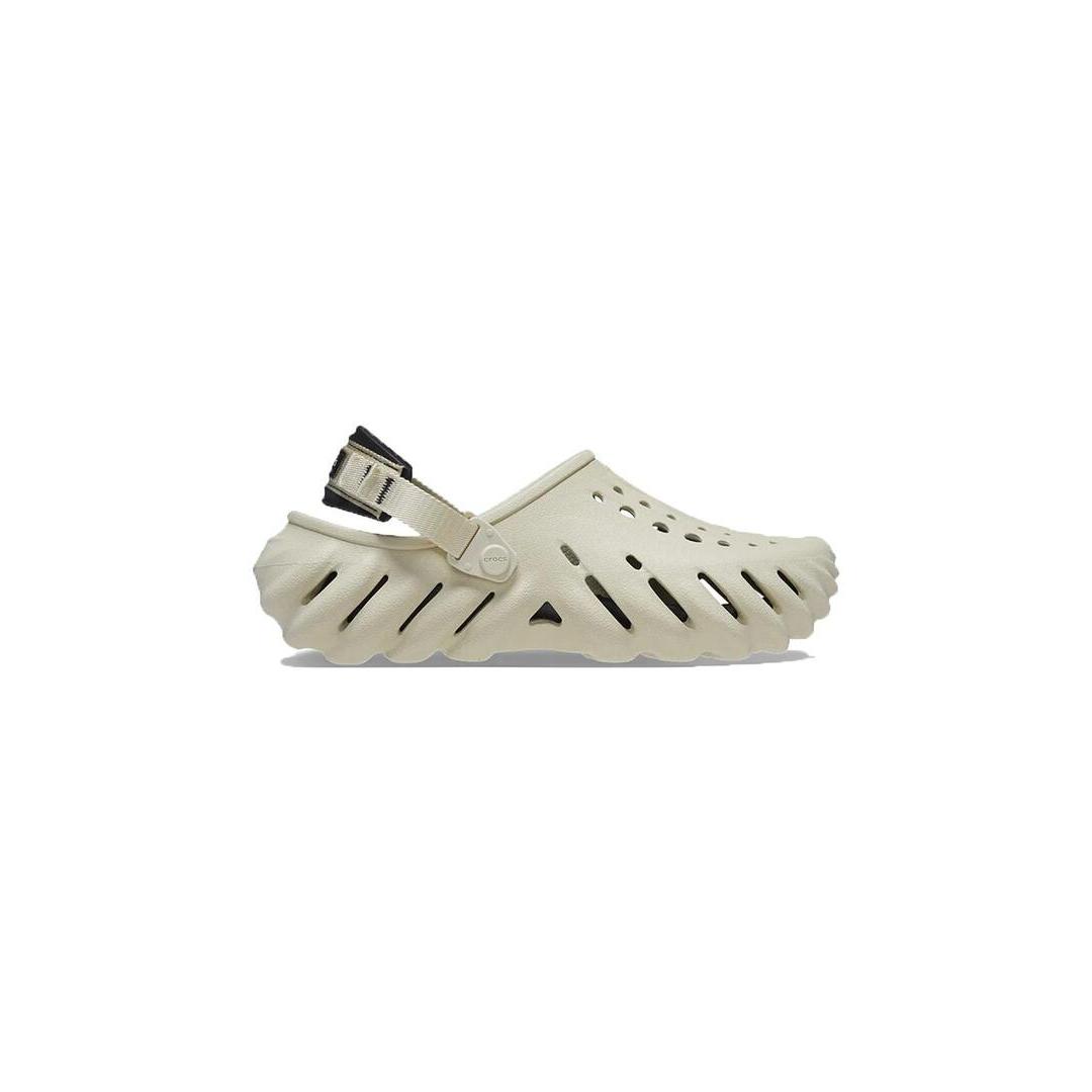 Zueco Crocs echo clog u bone/black