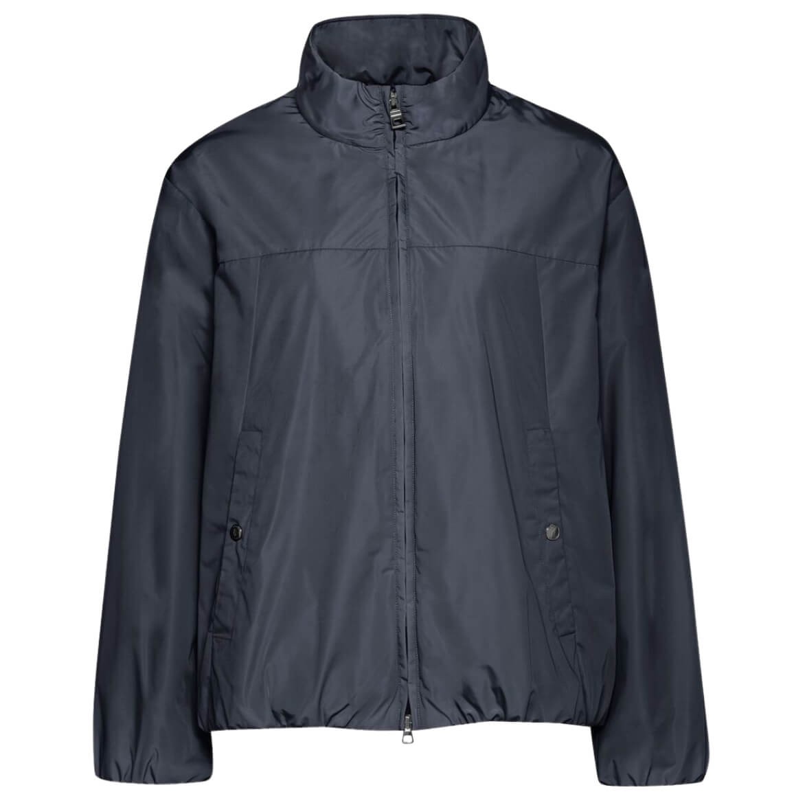 Cazadora Corta Estilo Bomber Annya Azul Marino De Geox