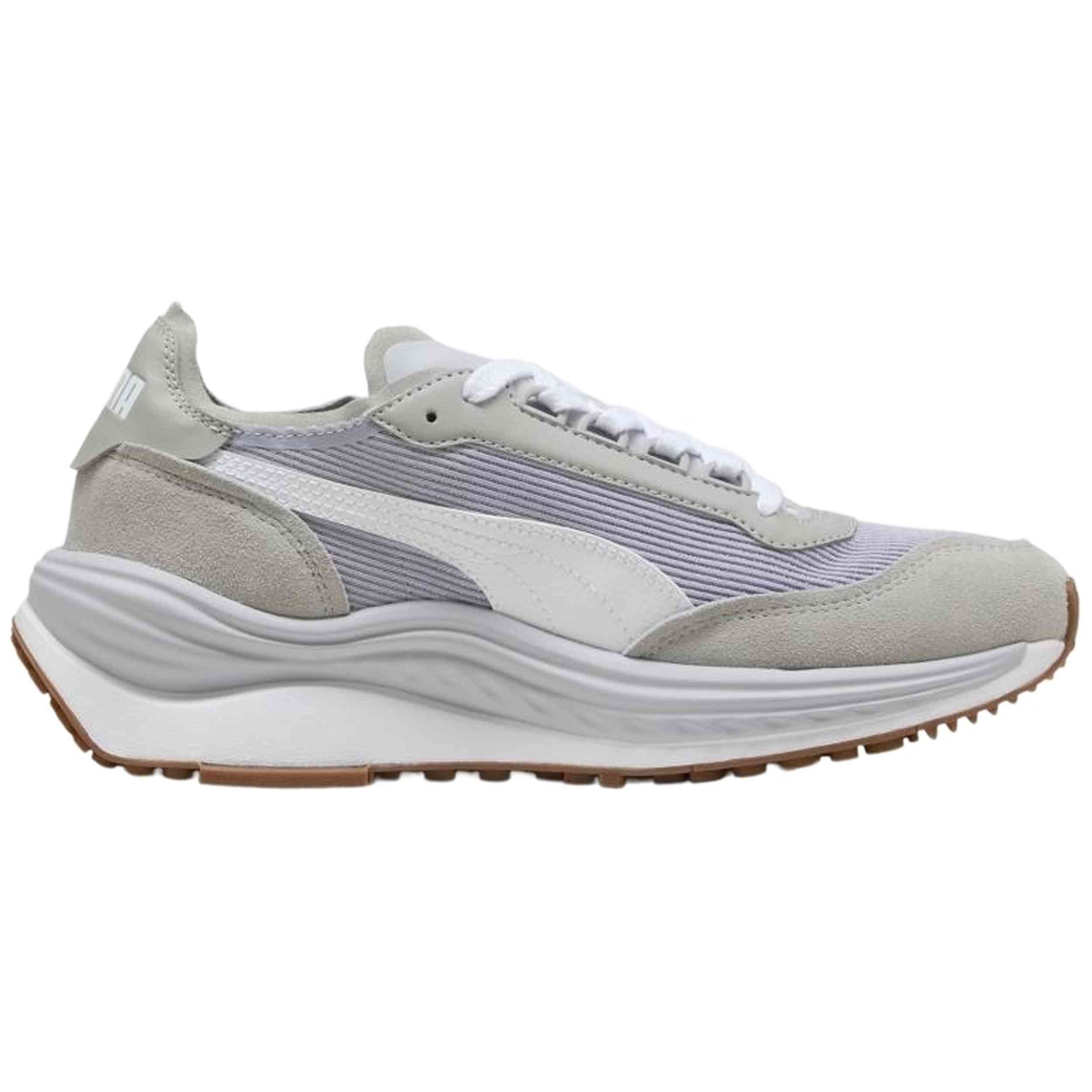Zapatillas Puma modelo 402922-08 para hombre y mujer en color Vibrant Silver-Gray Ec