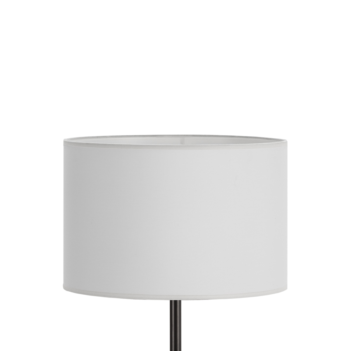 Pantalla tubo 30x30x20 algodon blanco, de algodón, color blanco, 30x30x20 cm Fijalo