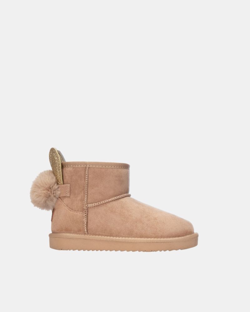 XTI 154022 Botines De pelo Bajos Australianas Infantil Beige