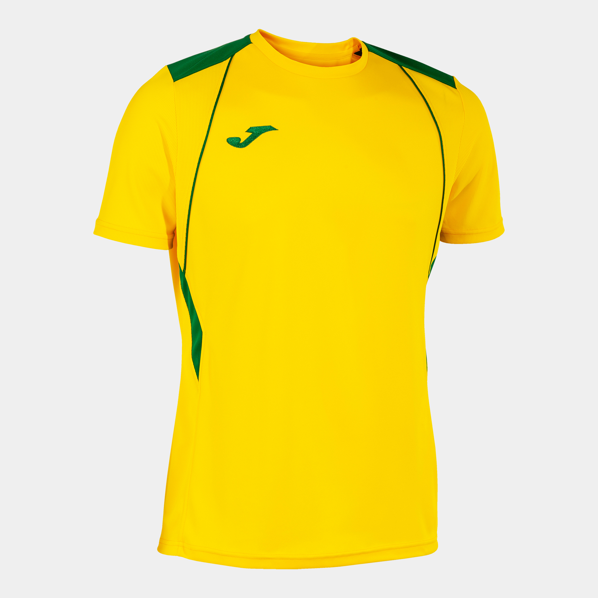 JOMA CAMISETA MANGA CORTA CHAMPIONSHIP VII AMARILLO VERDE Talla 4 (6XS) Niño Junior