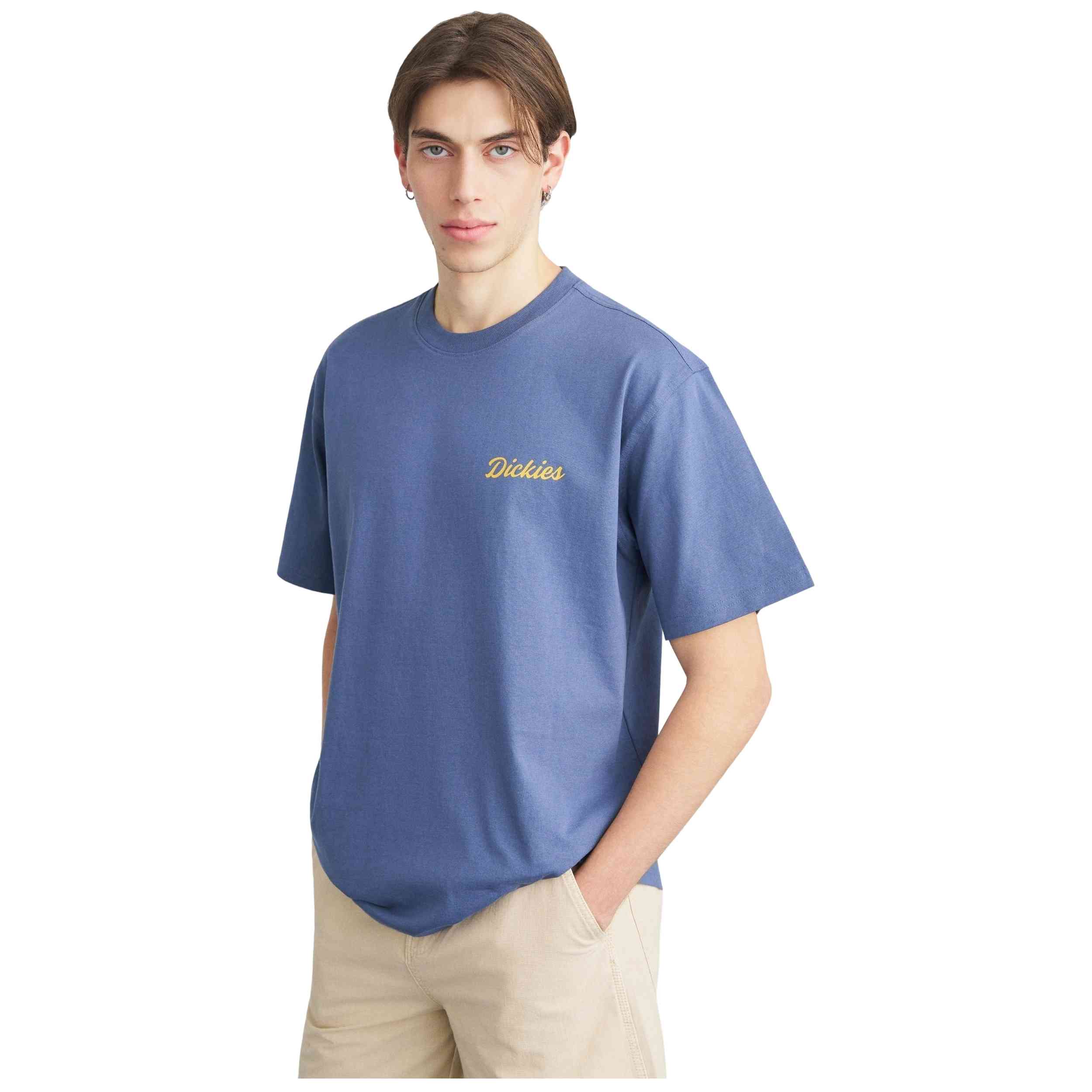 Camiseta De Manga Corta Dickies modelo DK0A8886RI21 para Hombre en color Azul