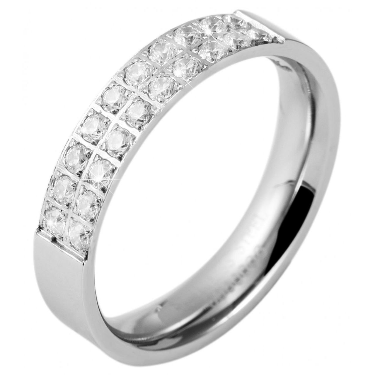 Akzent® Anillo Mujer em Aço Inoxidável - Tam.60 - 0006